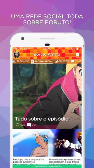 Boruto Amino em Português Screenshot 1