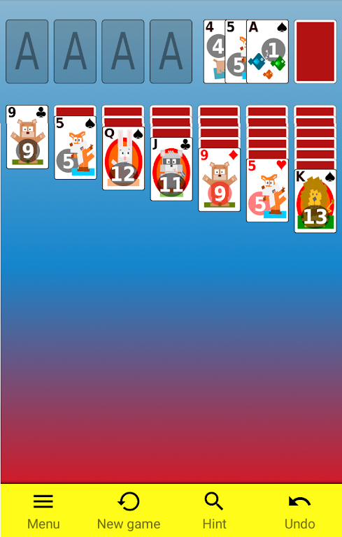 Solitaire for Kids Screenshot 1 