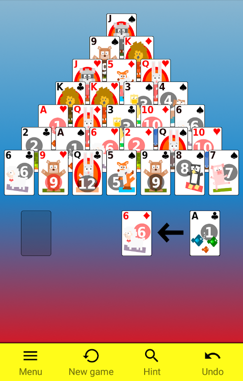 Solitaire for Kids Screenshot 2 