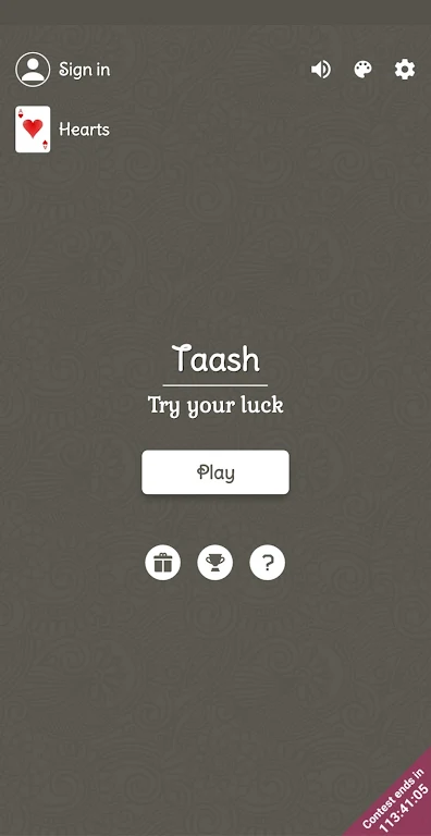 Taash (Card) : Try your luck | Win PayTm cash Screenshot 1 