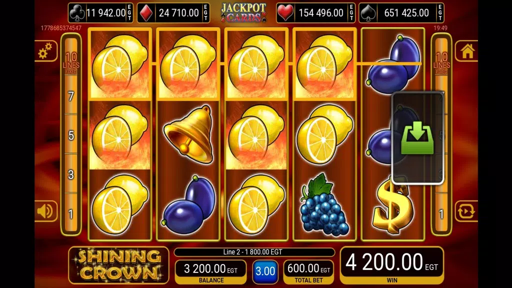 Shining Crown Slot Screenshot 4 