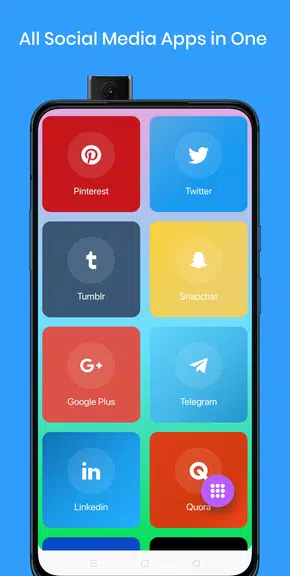 All Social Media: All Social Networks in one app Screenshot 1 