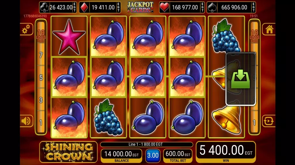 Shining Crown Slot Screenshot 3 