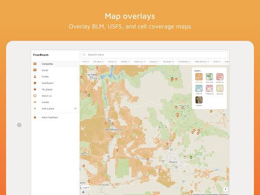 FreeRoam - Boondocking campground locator Screenshot 2 