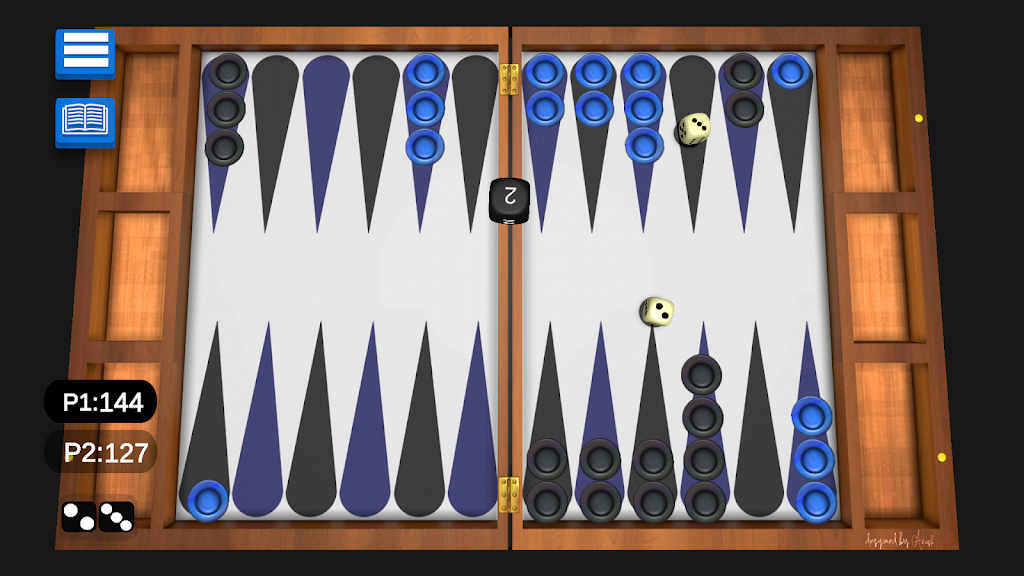 Backgammon with Real Dice Screenshot 2 