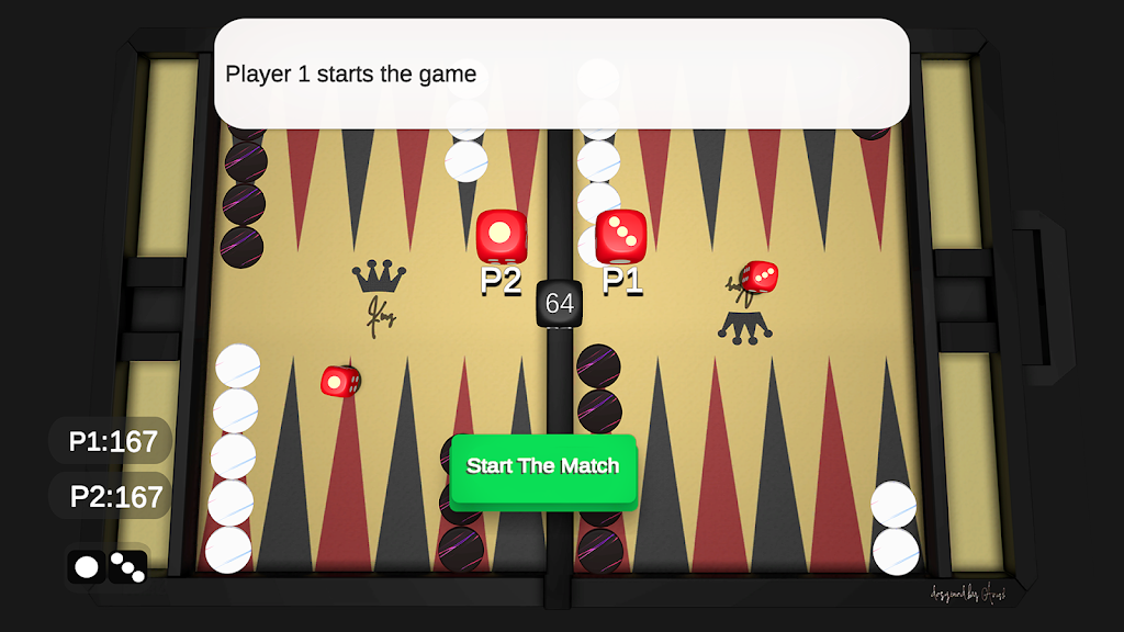 Backgammon with Real Dice Screenshot 3 