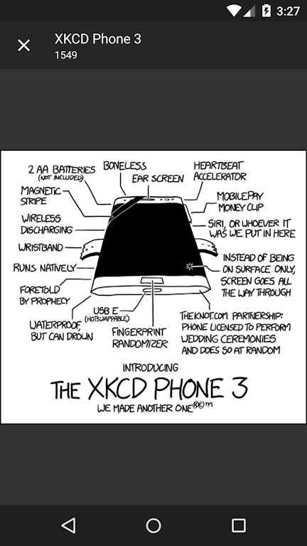 Blip for xkcd Screenshot 2 