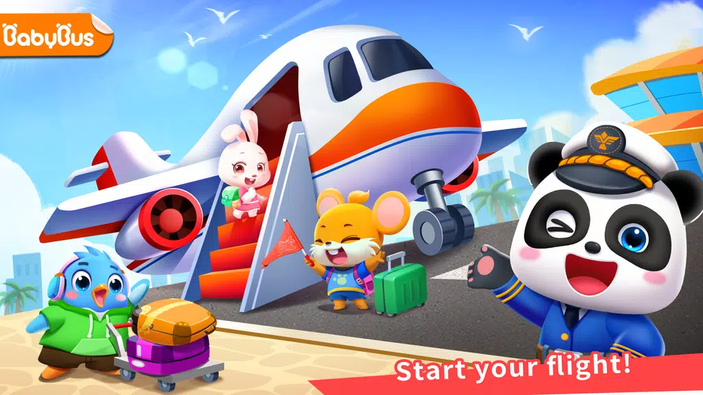 Baby Panda's Airport Screenshot 1