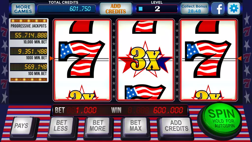 777 Stars Casino Classic Slots Screenshot 1