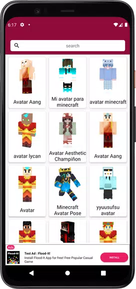 Skin de Avatar Para Minecraft Screenshot 3 