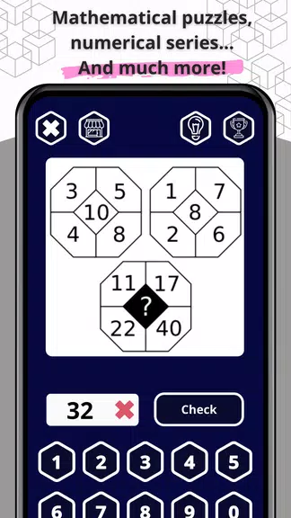 7 Riddles: IQ math logic games Screenshot 1