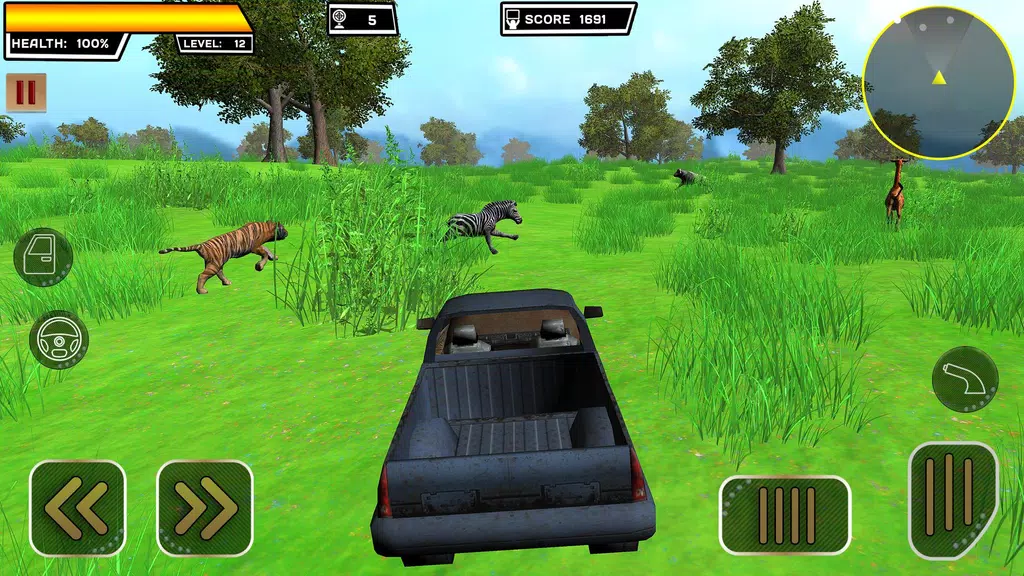 Animals Hunting 4x4 Safari 3D Screenshot 3