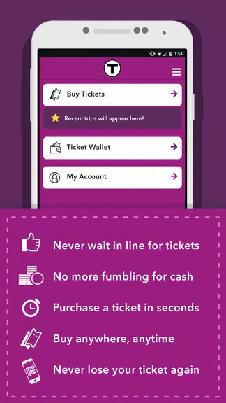 MBTA mTicket Screenshot 1 