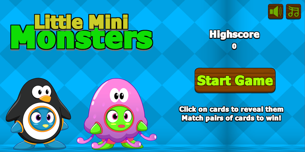 Little Mini Monsters - Mini Games Screenshot 1