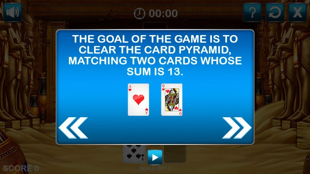 Египетская Книга Solitaire Screenshot 3