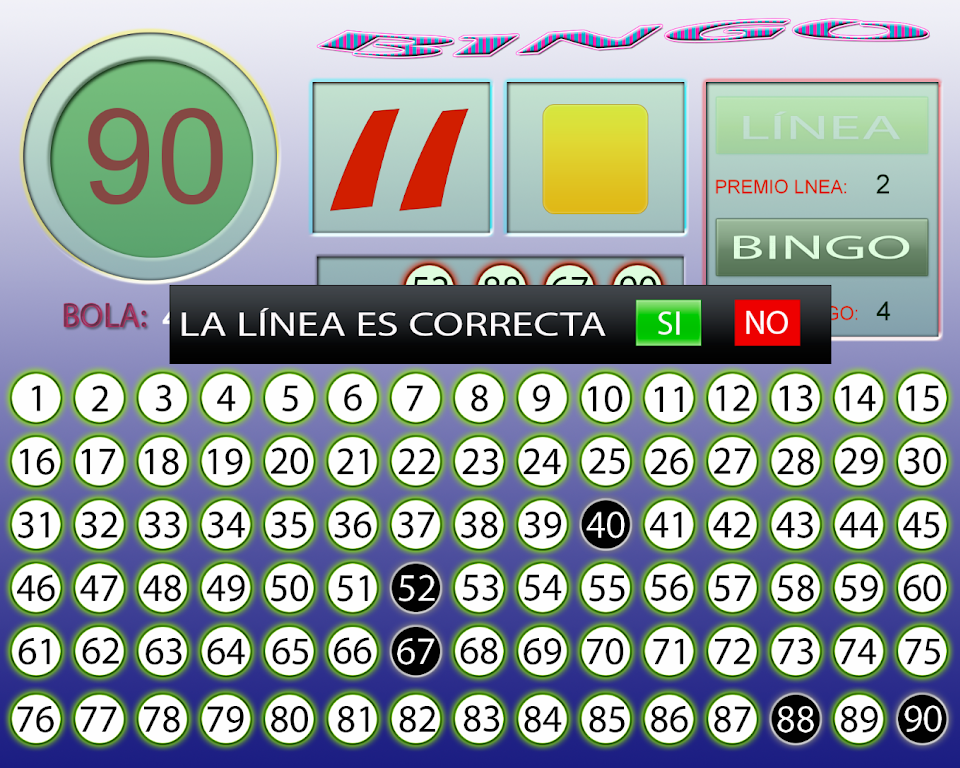 Bingo en Casa Screenshot 3 