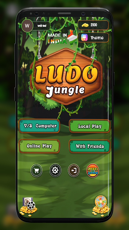 Ludo Jungle - Fun online Dice Game Screenshot 1 