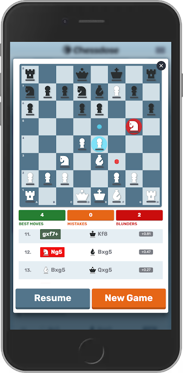 Chessdose - Chess online Screenshot 3