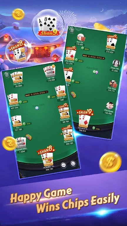 Halo Shan- Enjoy Play Poker Screenshot 2 