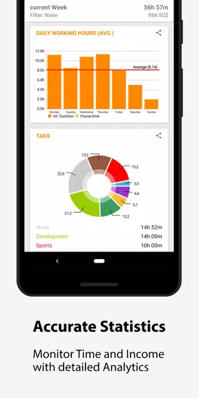 Timesheet - Time Tracker Screenshot 3 