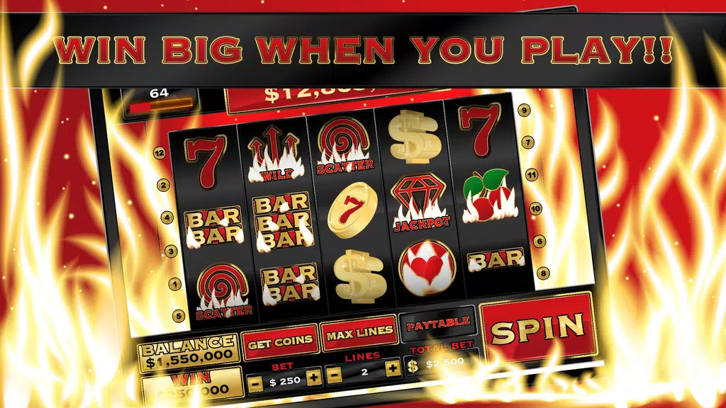 New Slots 2019 Burn Inferno Screenshot 2