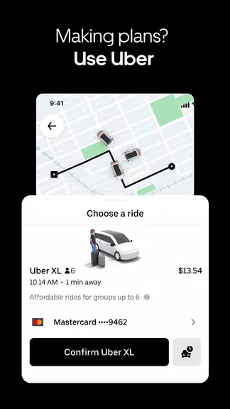 Uber - Request a ride Screenshot 4