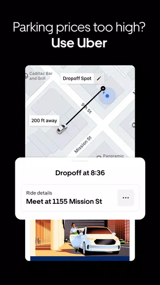 Uber - Request a ride Screenshot 3