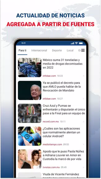 México Noticias Screenshot 1