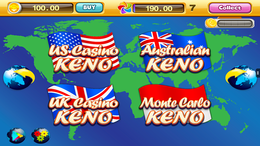 World Casino - Free Keno Games Screenshot 2