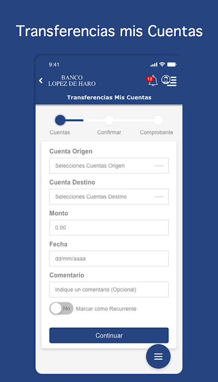 Banco López de Haro, Móvil Ban Screenshot 4