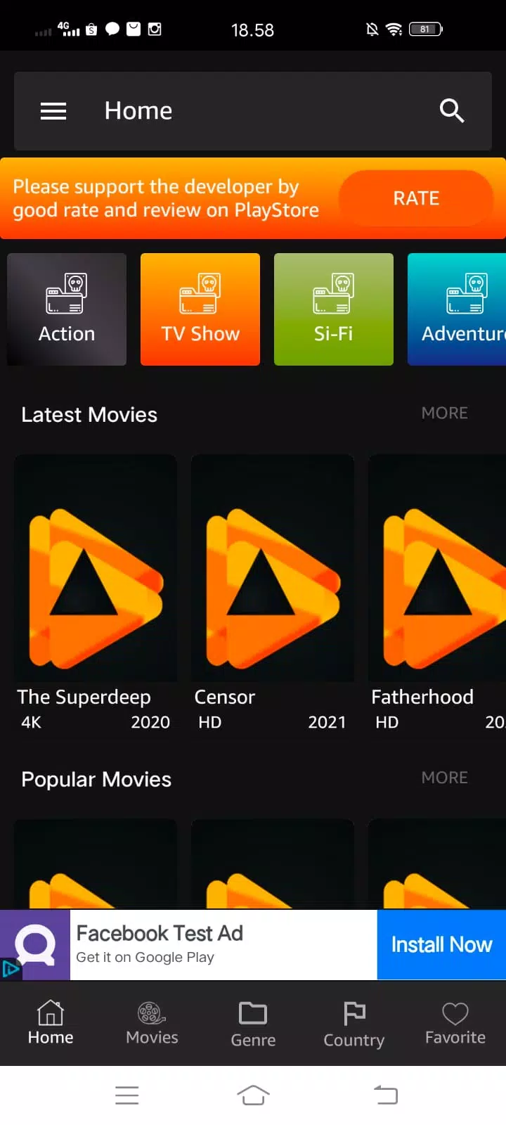 Free HD Movies - Free Movies 2021 Screenshot 3