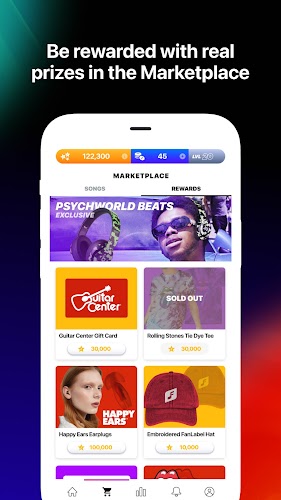 FanLabel: Daily Music Contests Screenshot 1