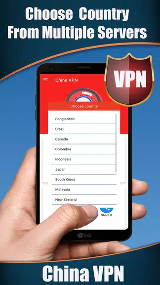 China VPN - Get Fast & Free Chinese IP Screenshot 3 