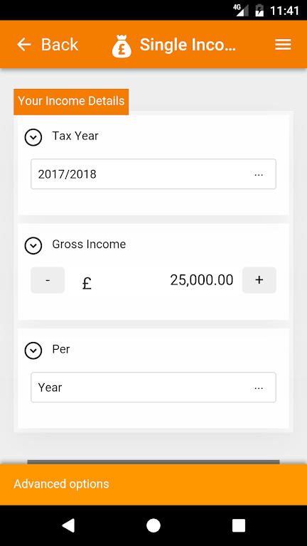 UK Tax Calculators Screenshot 3