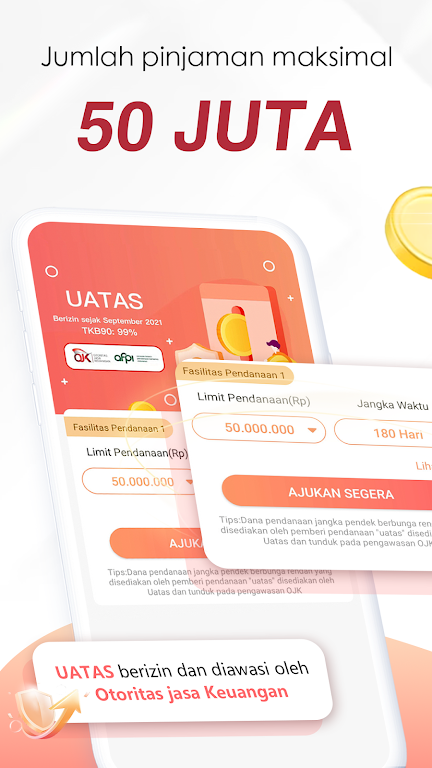 UATAS : Pinjaman Dana Online Screenshot 1