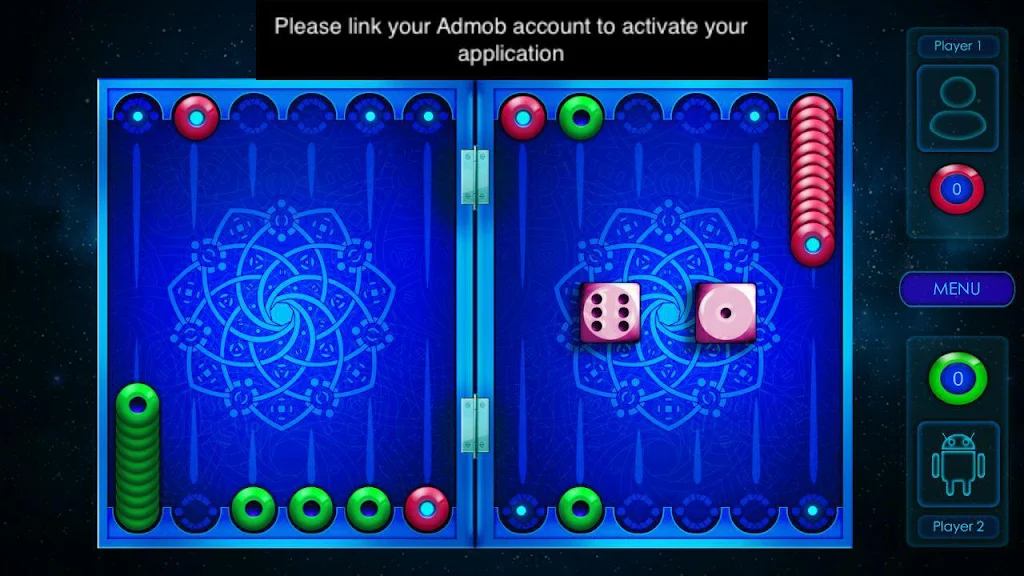 Backgammon Narda Screenshot 2