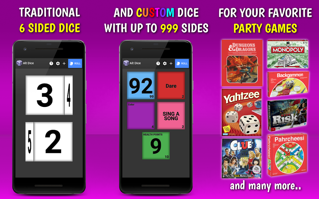 Dice Roller: Alt Dice Screenshot 2 