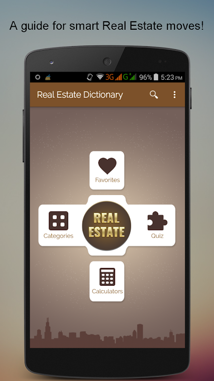 Real Estate Dictionary Screenshot 1