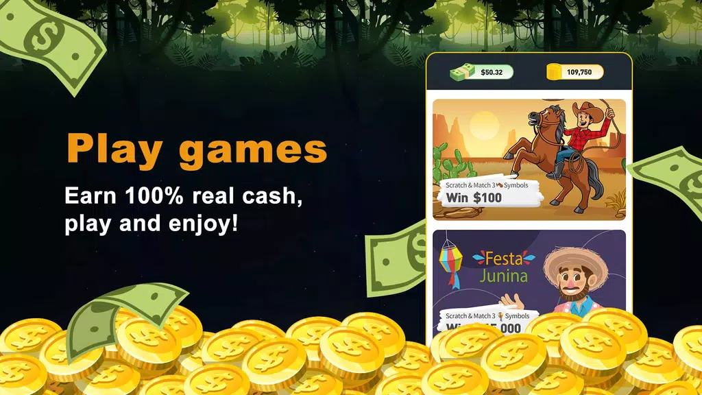 Lucky Finger & Scratch Earn Screenshot 1 