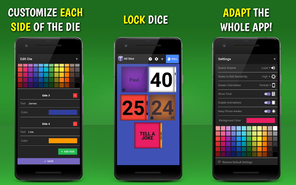 Dice Roller: Alt Dice Screenshot 3 