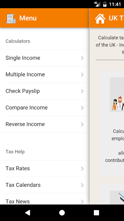 UK Tax Calculators Screenshot 2