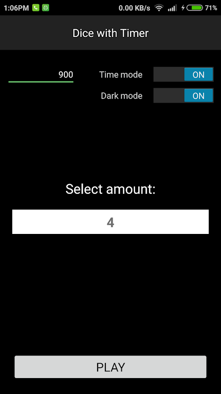 Dice with Timer - Free dice roller Screenshot 3 