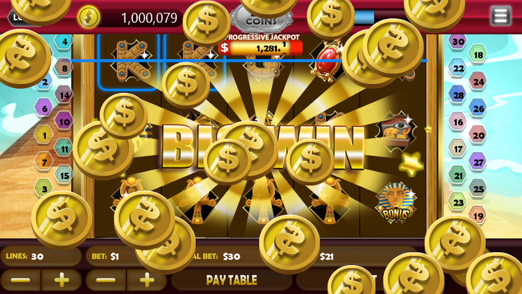 Pharaoh's Way of Fortune Slots Screenshot 2 