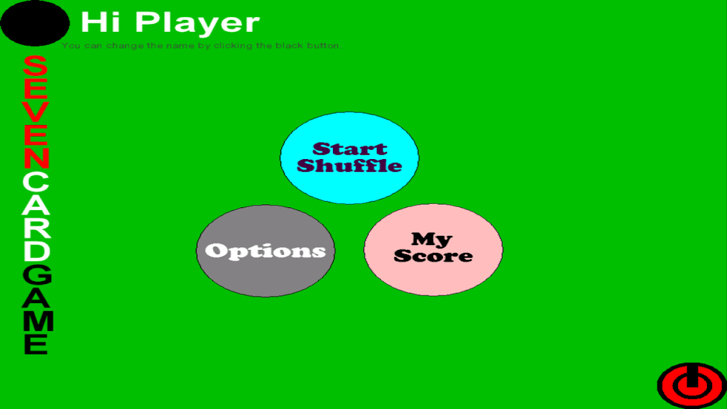 Seven Card Game - Simple and Fun Game Screenshot 1