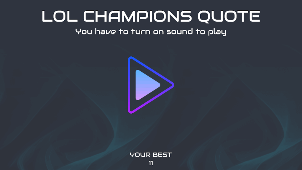 LOL Champions Quote Screenshot 1