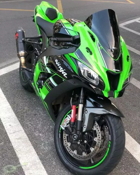 Kawasaki Ninja ZX10r Wallpaper Screenshot 3 