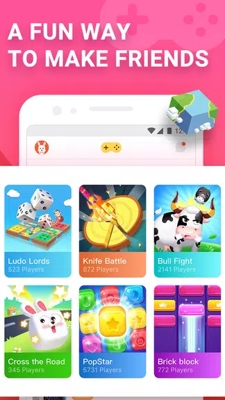 CuteMeet - play games together Screenshot 3