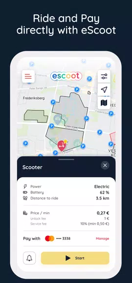 eScoot | e-scooters near you Screenshot 4 