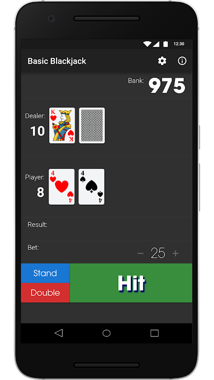 Basic Blackjack Screenshot 2 