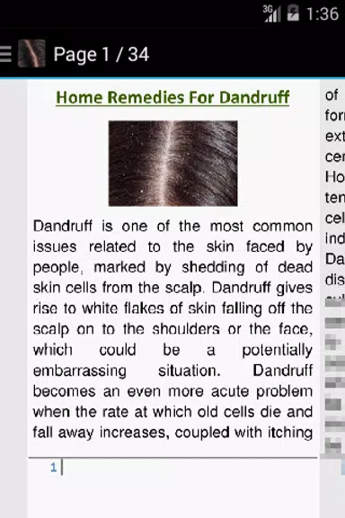 How to Rid Of Dandruff Screenshot 2 